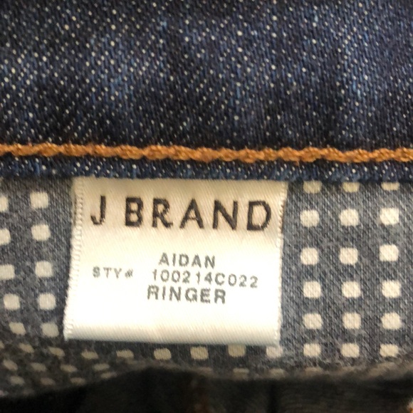 J Brand Aidan Boyfriend Ringer Baggy Jeans Size 26 Straight Leg - Picture 6 of 8